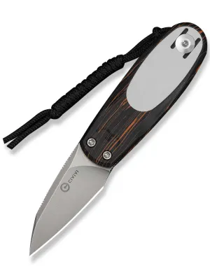 Nóż Civivi Purr Nitro-V Orange Black & White G10