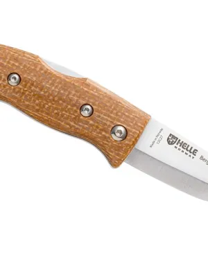 Nóż Helle Berget Mustard Jute Micarta 12C27