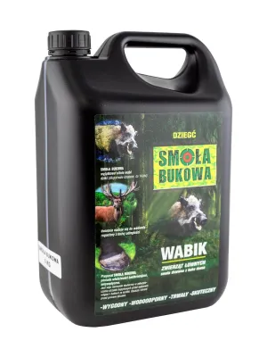 Smoła bukowa - środek wabiący dziki 5kg