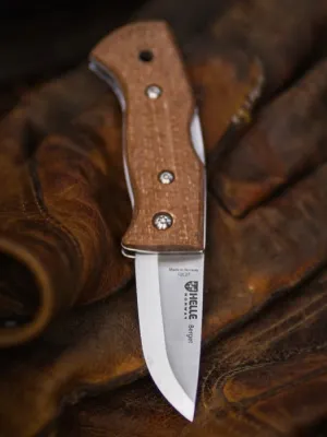 Nóż Helle Berget Mustard Jute Micarta 12C27