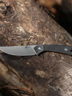 Nóż Civivi Carveth Fixed AEB-L Black G10
