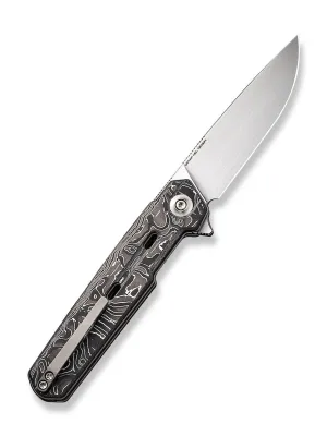 Nóż WE Knife Navo CPM-20CV Aluminum Foil CF