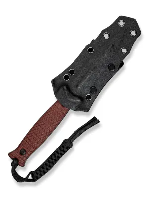 Nóż CIVIVI Fixed Perfrico 14C28N Burgundy G10