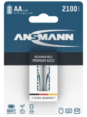 Akumulator Ansmann NiMH AA/HR6 2100 mAh maxE 2 szt
