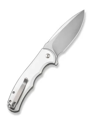 Nóż CIVIVI Button Lock Praxis Aluminum Silver