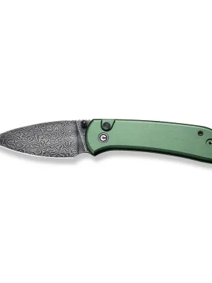 Nóż CIVIVI Qubit Damast Aluminum Green C22030E-DS1