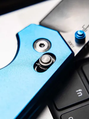 Nóż Böker Plus Rockstub Blue Elox 14C28N