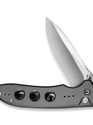 Nóż CIVIVI Hyperpulse 14C28N Aluminum Gray