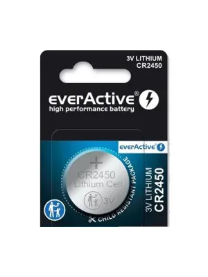 Bateria litowa everActive CR2450, 3V, 1 szt.