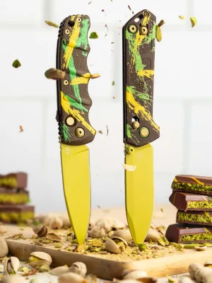 Nóż Böker Plus AKS 74 Dubai Chocolate Automatik D2