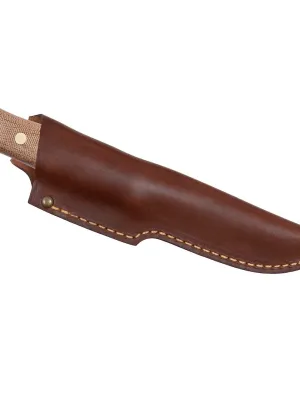 Nóż Casström Lars Fält Canvas Micarta A8 Leather