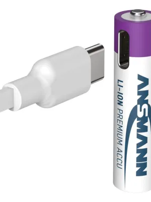 Akumulatory Ansmann Li-Ion AAA typ 500, 4 szt