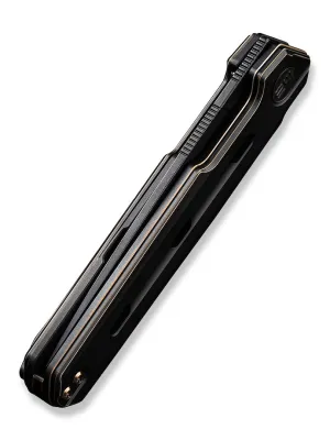 Nóż WE Knife Navo CPM-20CV Bronze & Black Titanium