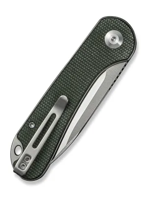 Nóż CIVIVI Elementum Slip Joint Green Micarta