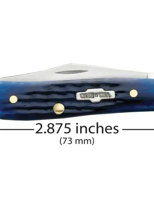 Scyzoryk Rogers Case Peanut SS Blue Bone