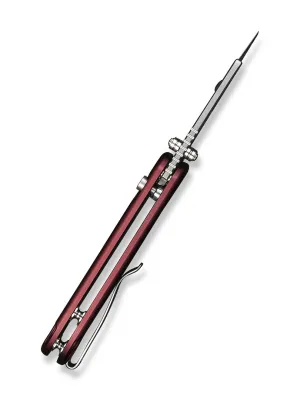 Nóż CIVIVI Elementum Utility Alu Burgund C23039B-5