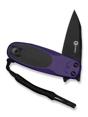 Nóż Civivi Purr Nitro-V Purple & Black G10