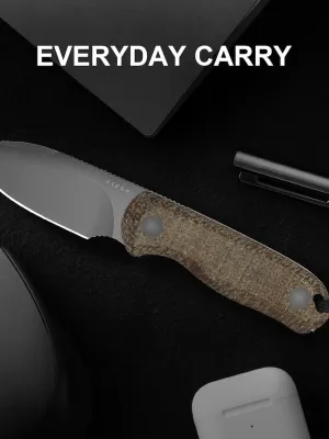 Nóż Kizer Drop Bear Fix Burlap Micarta 14C28N