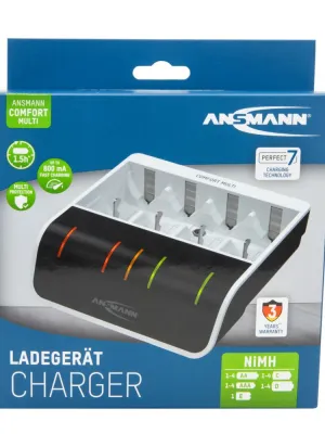 Ładowarka Ansmann Comfort Multi do 4 typów aku