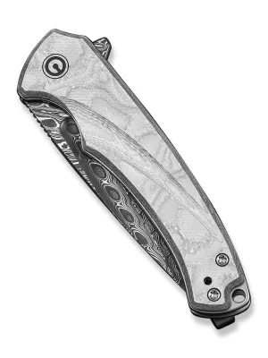 Nóż CIVIVI Voidflare Damascus Aluminum Foil G10