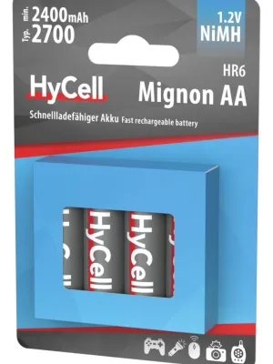 Akumulatory HyCell NiMH AA / HR6 typ 2700, 4 szt