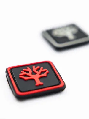 Böker Solingen Red Tree Gitd Patch