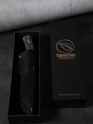 Nóż Casström No.10 SFK Green Micarta Sleipner
