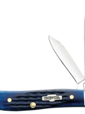 Scyzoryk Rogers Case Peanut SS Blue Bone