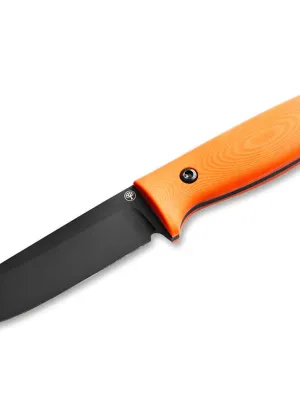 Nóż Böker DBK Bushfriend 2000 G10 Orange 80CrV2