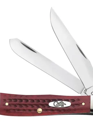 Scyzoryk Case Pocket Worn Trapper SS Old Red