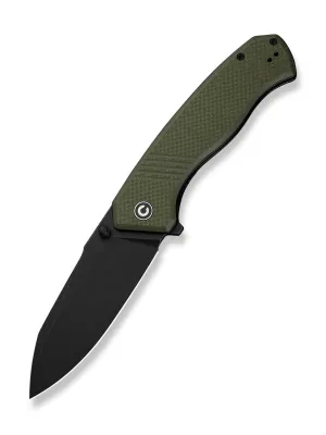 Nóż CIVIVI Placoid 14C28N G10 Green Black Blade
