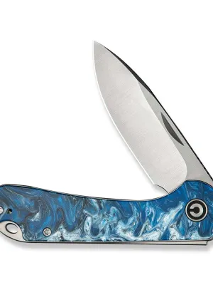 Nóż Civivi Elementum Slip Joint 14C28N Blue Resin