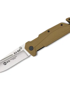 Nóż Taktyczny K25 KA-52 18870 Rubber Coyote