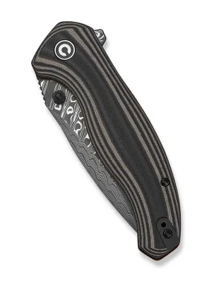 Nóż CIVIVI Vyrent Damast Black T&O G10