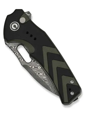 Nóż CIVIVI Vexron Damast G10 Milled Black & Green
