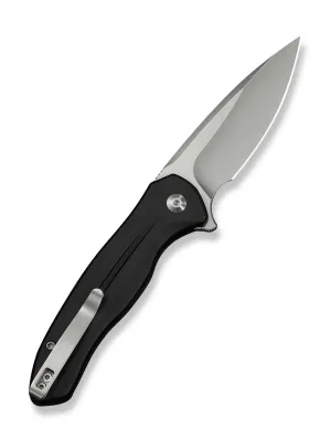 Nóż CIVIVI Button Lock Kitefin Black Alu 14C28N