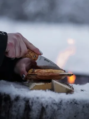 Nóż Helle Mandra FG 12C27 - Les Stroud Design
