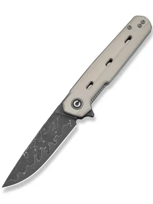 Nóż CIVIVI Navo Damascus Ivory G10 by Ostap Hel