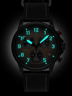 Zegarek Bauhaus Aviation Blackwing 28885, 42mm