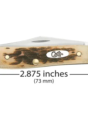 Scyzoryk Case Peanut SS Amber Bone