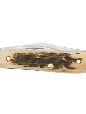 Scyzoryk Case Peanut SS Amber Bone