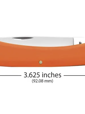Nóż Case Sod Buster Jr SS Orange