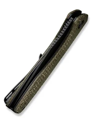 Nóż CIVIVI Baklash 9Cr18MoV Green Micarta Coarse