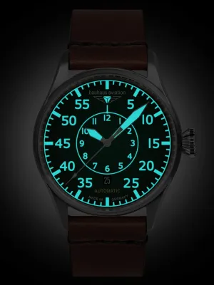 Zegarek Bauhaus Aviation Flight Control 27564 42mm