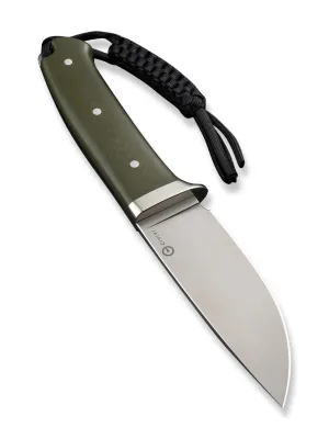 Nóż CIVIVI Fixed Cloud Peak Nitro-V G10 Green