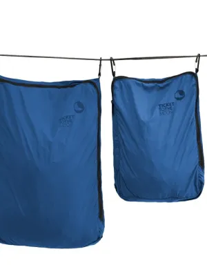 Zestaw 3 organizerów podróżnych TTTM Lightest Blue