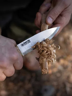Nóż Casström No.10 SFK Curly Birch Sleipner Kydex