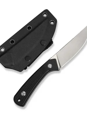 Nóż Civivi Carveth Fixed AEB-L Black G10