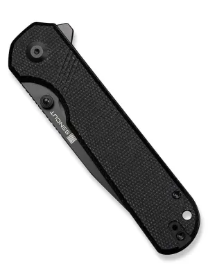Nóż SENCUT Aetheris Micarta All Black