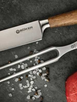 Nóż do szynki Böker Solingen Core Walnut